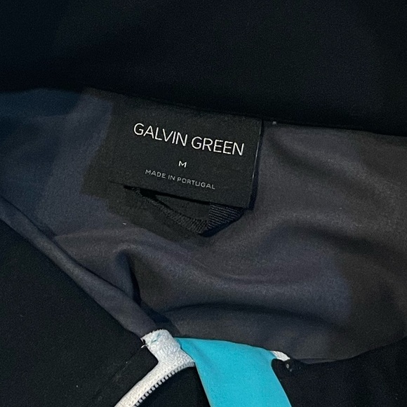 Galvin Green Bay Half Zip Short Sleeve Golf Windstopper Jacket Men’s Size Medium - Picture 7 of 8